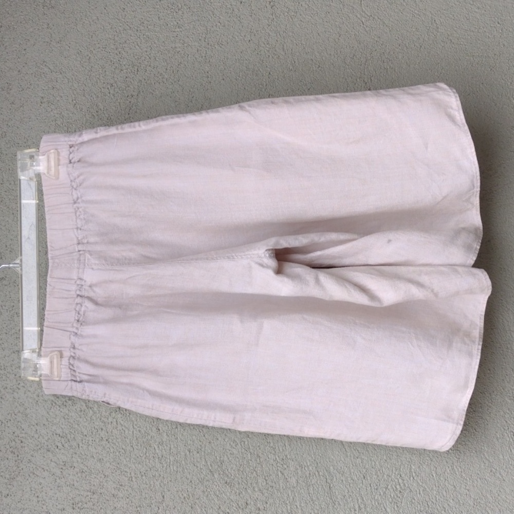 Poetry Cream Linen Shorts 2 - Picture 2 of 8